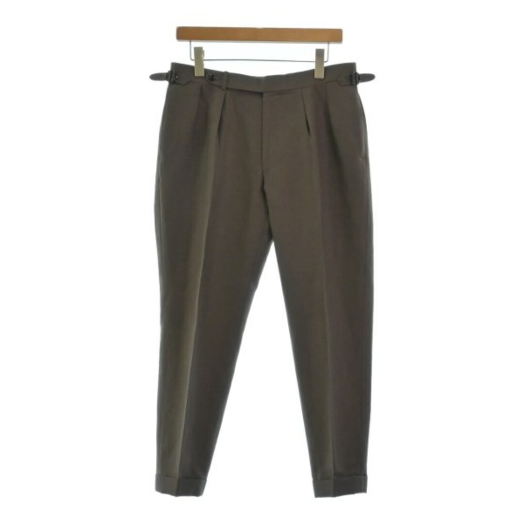 BEAMS F セットアップ・スーツ(その他) 48/48(L位) 茶 【古着】 BEAMS F セットアップ・スーツ(その他) 48/48(L位) 茶 【古着】