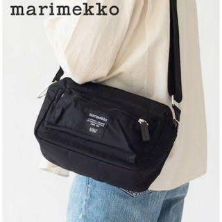 marimekko - マリメッコ♥Marimekko　マイシングス　ショルダー　ブラック 