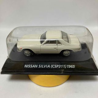 コナミ(KONAMI)の1/64 日産 シルビア (CSP311) 1965 ホワイト 白 コナミ(ミニカー)