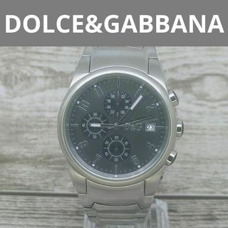 ドルチェアンドガッバーナ(DOLCE&GABBANA)の動作品　ドルチェ＆ガッバーナ　腕時計 ドルガバ　ステンレス　D&G　定価11万円(腕時計(アナログ))