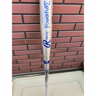 中古　アシックス　J.S.B.B軟式少年野球　バッド(バット)