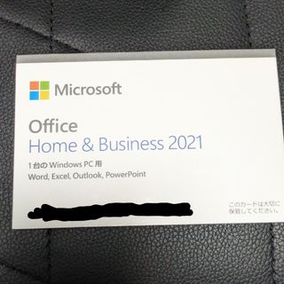 [新品/純正]office2021 home&business