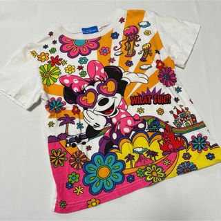 ディズニー(Disney)のディズニー　半袖　Tシャツ　120cm ミッキー　ミニー(Tシャツ/カットソー)