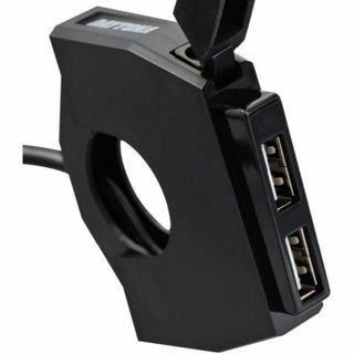 デイトナ バイク専用電源 USBx2 USB×2口 スレンダーUSB 98438