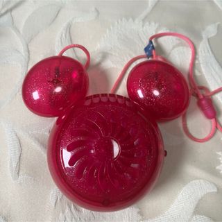 ディズニー(Disney)のディズニーリゾート ミッキー 扇風機 ハンディファン ネックファン(扇風機)