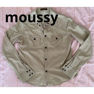 moussy - ☆  moussy マウジー　　長袖シャツ　　　　Sサイズ