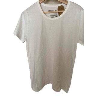 Tシャツ白綿100%(Tシャツ/カットソー(半袖/袖なし))