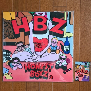 サンダイメジェイソウルブラザーズ(三代目 J Soul Brothers)のNAOTO オネストボーイズ  HBZ　LPレコード フォトカード付(ポップス/ロック(邦楽))