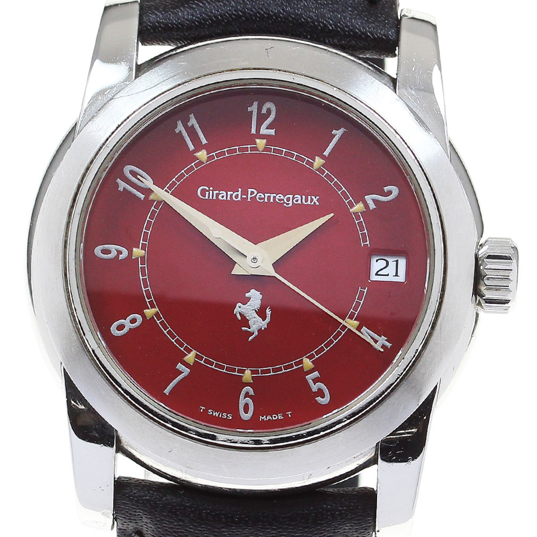 GIRARD-PERREGAUX - ジラール・ペルゴ GIRARD PERREGAUX 8025 フェラーリ デイト 自動巻き メンズ _819729