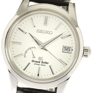 セイコー(SEIKO)のセイコー SEIKO SBGA093/9R65-0BJ0 グランドセイコー パワーリザーブ スプリングドライブ メンズ 箱付き_817436(腕時計(アナログ))
