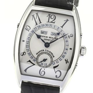 フランクミュラー(FRANCK MULLER)のフランクミュラー FRANCK MULLER 7501MC トノウカーベックス マスターカレンダー K18WG 手巻き ボーイズ _816981(腕時計(アナログ))