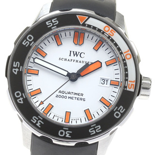 インターナショナルウォッチカンパニー(IWC)のIWC IWC SCHAFFHAUSEN IW356807 アクアタイマー デイト 自動巻き メンズ _819664(腕時計(アナログ))