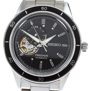 セイコー(SEIKO)のセイコー SEIKO SARY191/4R39-00Z0 プレサージュ メカニカル オープンハート 自動巻き メンズ 箱・保証書付き_818406(腕時計(アナログ))