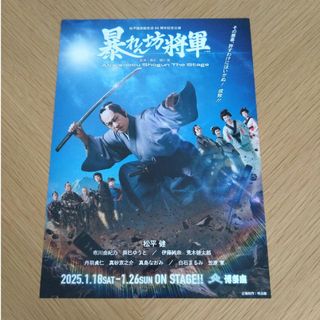 暴れん坊将軍　松平健　フライヤー(男性タレント)