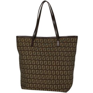 フェンディ(FENDI)のフェンディ ズッキーノ柄 トートバッグ レディース 【中古】(トートバッグ)