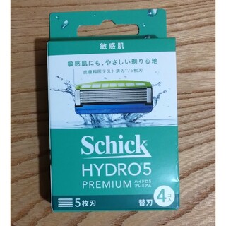 Schick - シック ハイドロ5 プレミアム 4個入り　敏感肌 新品未開封 純正品