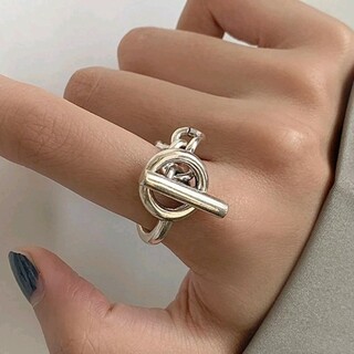 シルバー925指輪 　リング　マンテル　アクセサリー　夏ファッションユニセックス(リング(指輪))