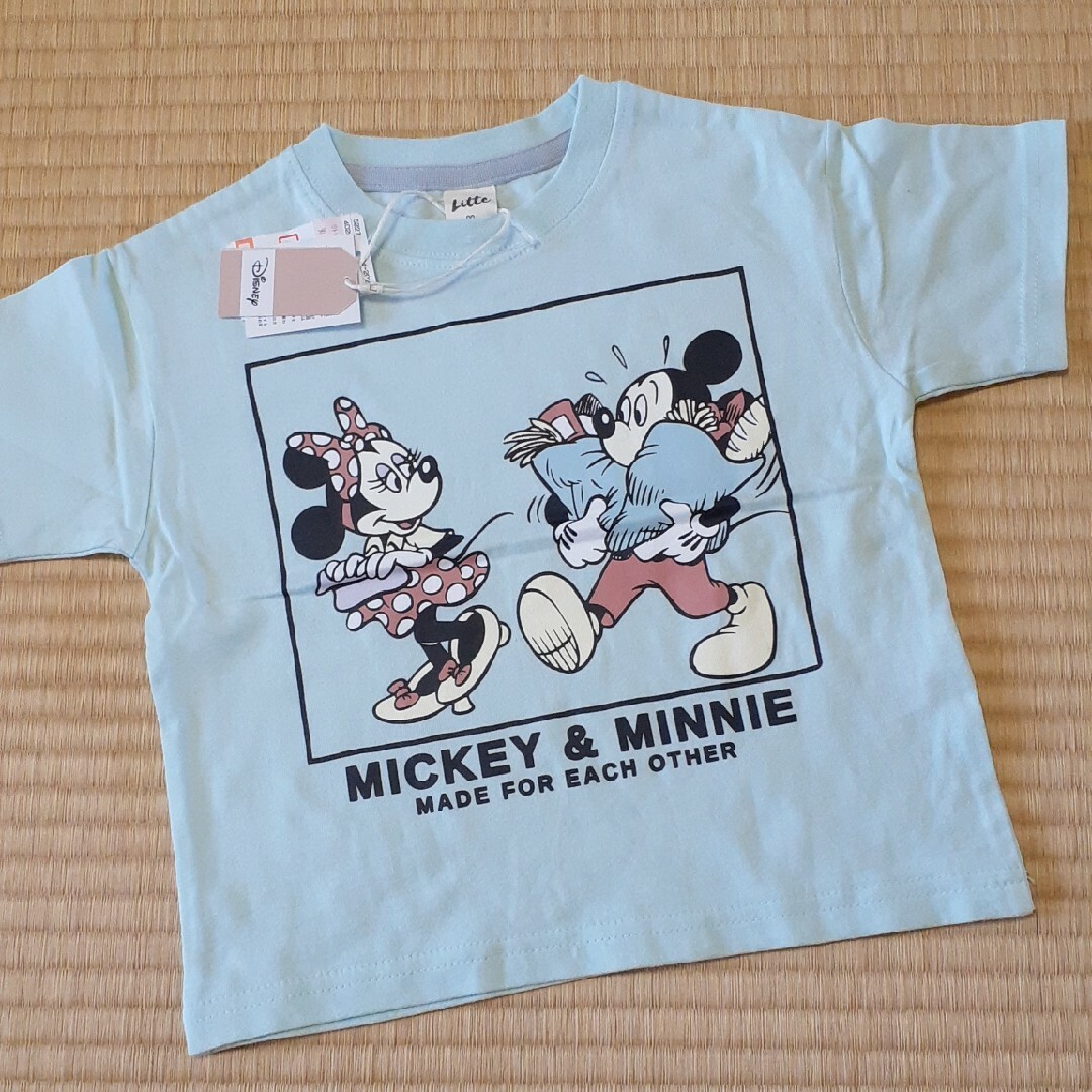 しまむら(シマムラ)の★ﾃﾞｨｽﾞﾆｰ 半袖ｶｯﾄｿｰ★ キッズ/ベビー/マタニティのキッズ服男の子用(90cm~)(Tシャツ/カットソー)の商品写真