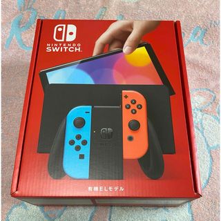 ニンテンドウ(任天堂)のNintendo Switch 有機ELモデル 【新品未開封品】(家庭用ゲーム機本体)