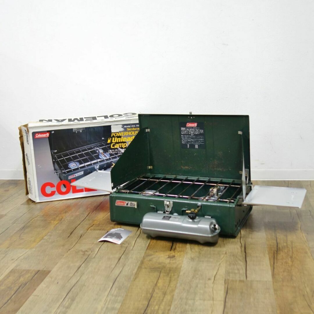 コールマン Coleman パワーハウス ツーバーナー Unleaded 414 コールマン Coleman パワーハウス ツーバーナー Unleaded 414