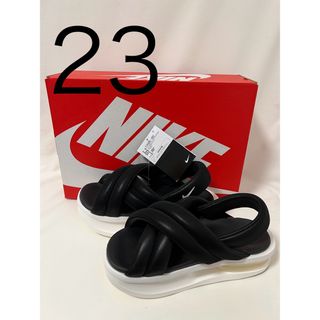 ナイキ(NIKE)の23 黒 白 ISLA air max エアマックス アイラ サンダル NIKE(サンダル)