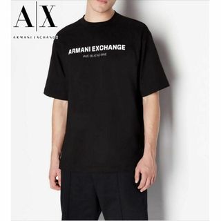 アルマーニエクスチェンジ(ARMANI EXCHANGE)の新品★ARMANI EXCHANGE AXロゴ　半袖クルーネックトップス(Tシャツ/カットソー(半袖/袖なし))