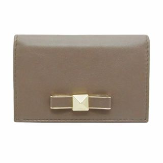 フルラ(Furla)のフルラ カードケース 00727888 レザー/グレージュ×ブルー(名刺入れ/定期入れ)