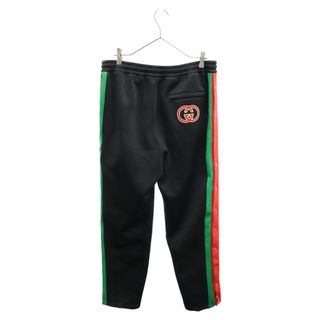 グッチ(Gucci)のGUCCI グッチ Light Neoprane Jogging Pant 715186 XJETG ライトネオプレン ジョギングパンツ サイドラインスウェットパンツ ブラック(その他)