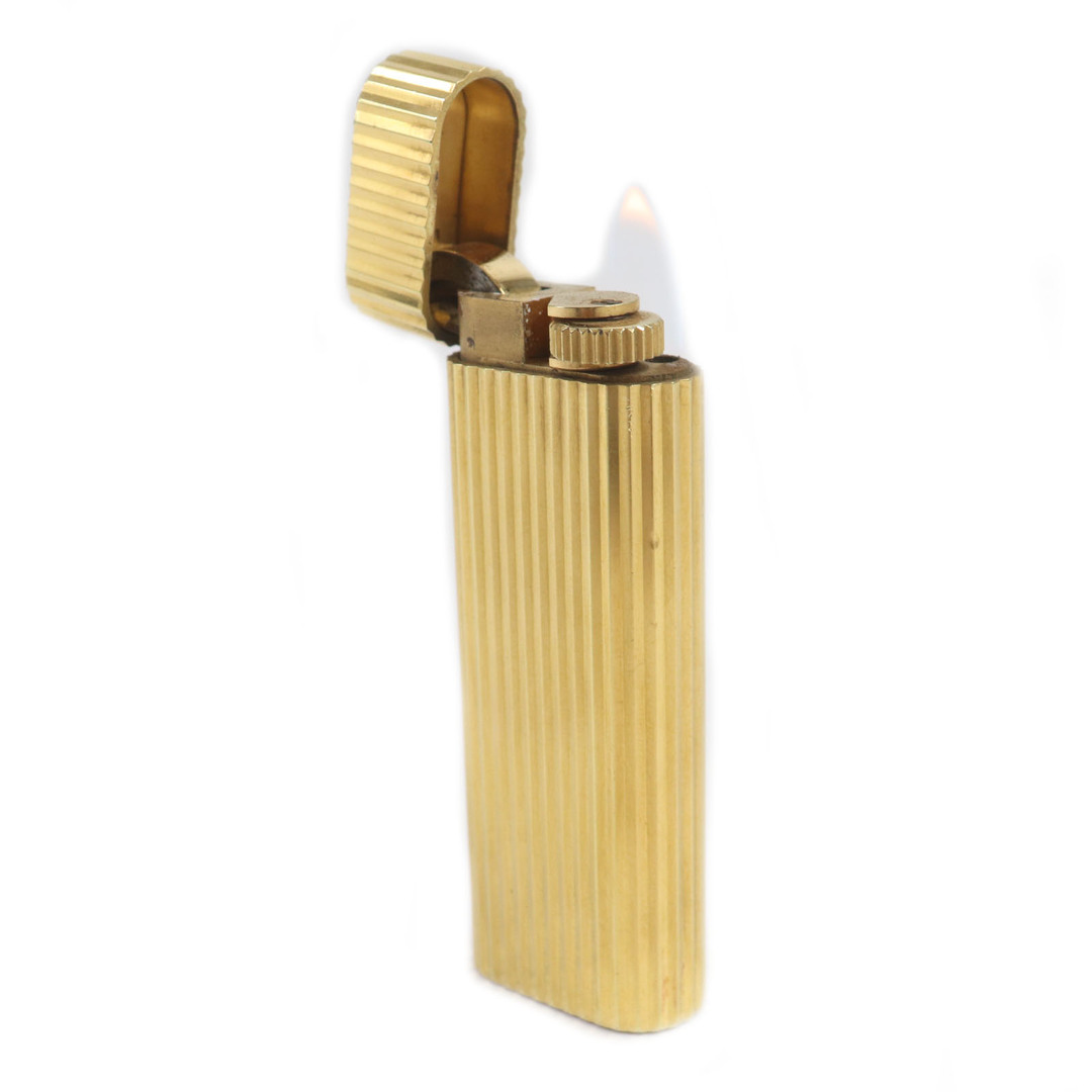 Cartier 良品○Cartier カルティエ オーバル ストライプ柄