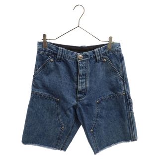 クロムハーツ(Chrome Hearts)のCHROME HEARTS クロムハーツ DENIM CARPENTER SHORTS デニム カーペンター ハーフパンツ ブルー(ショートパンツ)