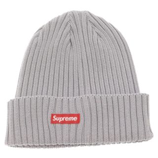 シュプリーム(Supreme)のSUPREME シュプリーム 21SS Overdyed Beanie オーバーダイ ビーニー ニット帽子 グレー/レッド(ニット帽/ビーニー)