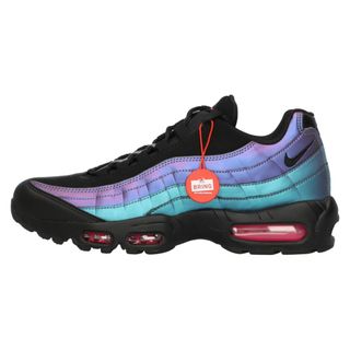 ナイキ(NIKE)のNIKE ナイキ AIR MAX95 PRM エアマックス95 ローカットスニーカー 538416-021 ブラック/パープル US10/28cm(スニーカー)