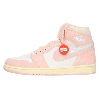 ナイキ(NIKE)のNIKE ナイキ WMNS Air Jordan 1 Retro High OG WASHED PINK FD2596-600 ウィメンズ エアジョーダン1 レトロ ハイ OG ウォッシュドピンク ハイカットスニーカー US10/27.0cm(スニーカー)