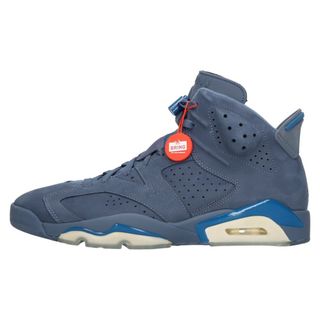 ナイキ(NIKE)のNIKE ナイキ AIR JORDAN 6 RETRO DIFFUSED BLUE エアジョーダン6 レトロ ブルー ハイカットスニーカーネイビー US12/30cm 384664-400(スニーカー)