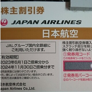 JAL 日本航空 株主割引券(その他)