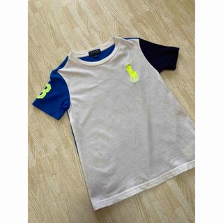 POLO RALPH LAUREN - ラルフローレン　キッズ　男の子　Tシャツ　ビックロゴ　白　綿100% 120