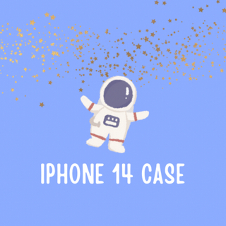 宇宙飛行士 iPhone 14 ケース スタンド付き 宇宙 スマホ(iPhoneケース)