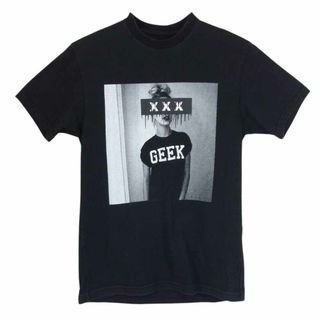 ゴッドセレクショントリプルエックス(GOD SELECTION XXX)のGOD SELECTION XXX ゴッドセレクション 16AW GEEK ヘイリーボールドウィン 半袖 Tシャツ カットソー ブラック系 S【中古】(シャツ)