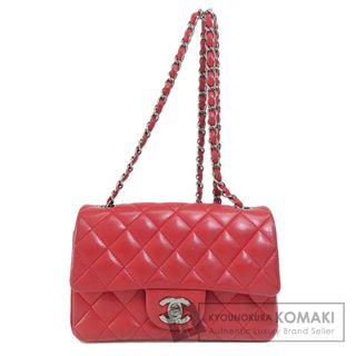 シャネル(CHANEL)のCHANEL チェーンショルダー マトラッセ シルバー金具 ショルダーバッグ ラムスキン レディース(ショルダーバッグ)