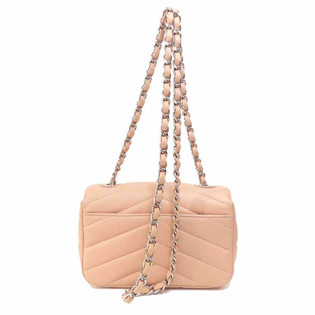 CHANEL - CHANEL チェーンショルダー マトラッセ シルバー金具 CHANEL - CHANEL チェーンショルダー マトラッセ シルバー金具