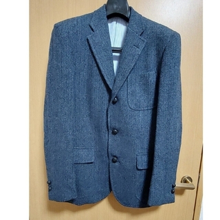 ボンクラ(BONCOURA)の【BONCOURA】Tailoring Jacket Tweed Blue ３８(テーラードジャケット)