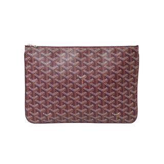 ゴヤール(GOYARD)の極美品 GOYARD ゴヤール セナMM クラッチバッグ SENAT2MMLTY33CL33P バーガンディ ボルドー 中古 64448(クラッチバッグ)