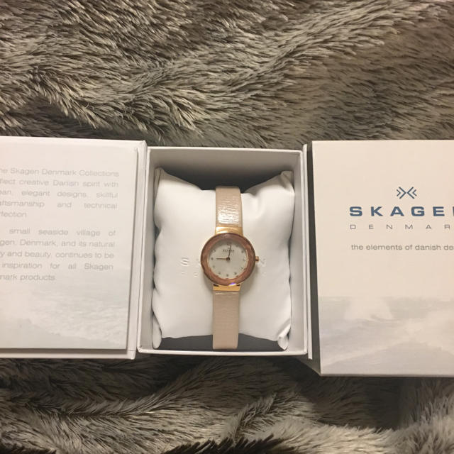 SKAGEN(スカーゲン)のSKAGEN ピンク レディースのファッション小物(腕時計)の商品写真