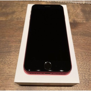 アップル(Apple)のiPhone SE 第2世代 (SE2) レッド 64GB SIMフリー 本体(スマートフォン本体)