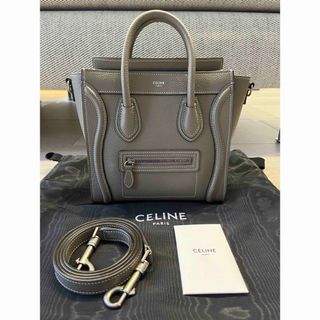 celine - 週末限定値下‼️セリーヌ⭐︎ラゲージナノドラムドカーフスキン⭐︎スリ