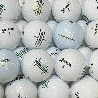 スリクソン(Srixon)の117・ロストボール スリクソン トライスター ホワイト 30球 A+AB(その他)