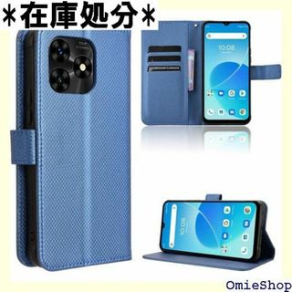 For UMIDIGI G5 / G5A ケース 手帳 U ス ブルー 1352(その他)