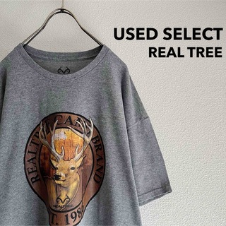 古着 “REALTREE” Graphic T-shirt / アニマルT(Tシャツ/カットソー(半袖/袖なし))