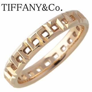 ティファニー(Tiffany & Co.)のティファニー T トゥルー リング ナロー 13号 Au750YG 幅3.5mm 新品仕上げ済 TIFFANY【17047】 (リング(指輪))
