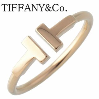 ティファニー(Tiffany & Co.)のティファニー Tワイヤー リング 16.5号 Au750YG ショップカード(2023年) 新品仕上げ済 TIFFANY【17082】(リング(指輪))